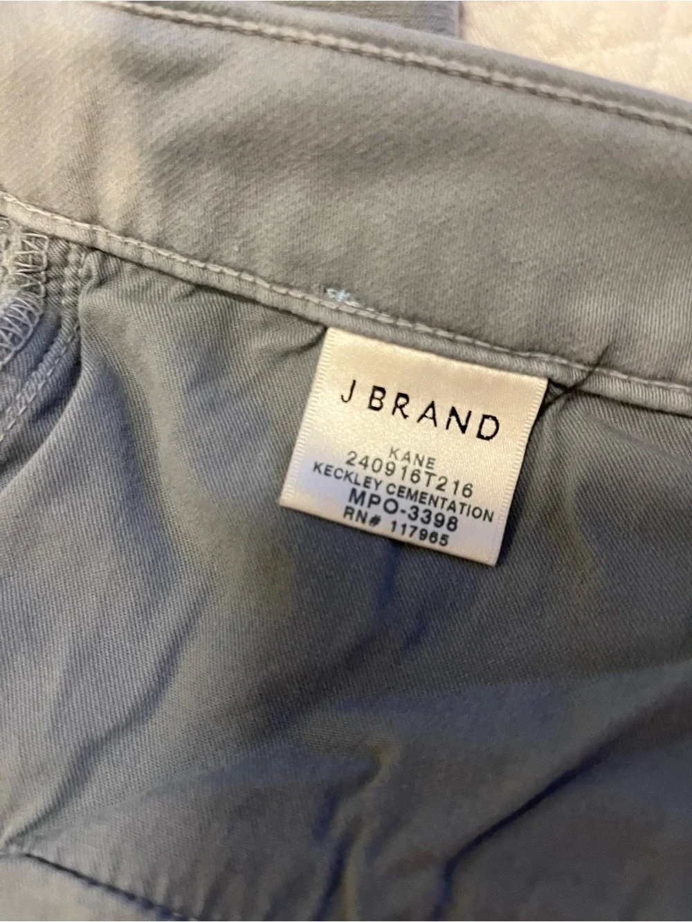 J Brand Kane Straight-Leg Jeans in Slate Blue 36x30
